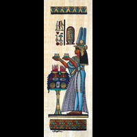 Papyrus  Offrande Nfertari - 27 Ko