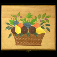 Boite  Th Dcor Panier De Fruits - 17 Ko