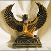 Statuette De La Desse Isis Ail