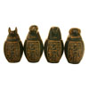 4 Vases Canopes En Rsine