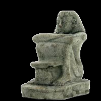 Statue Cube Style Antique - 23 Ko