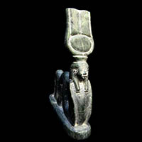 Statuette De La Deesse Mertseger En Statite - 27 Ko