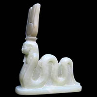 Statuette De La Deesse Mertseger En Statite - 27 Ko