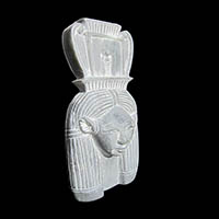 Statuette Tte D'Hathor En Statite - 28 Ko