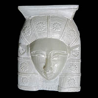 Statuette Tte D'Hathor En Statite - 33 Ko
