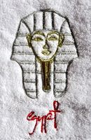 Lot De 2 Serviettes De Toilette Masque D'Or De Toutankhamon: 25,00 EUR - 24 Ko