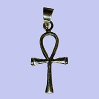 Bijoux Pharaonique Croix Ankh Petite En Argent - 26 Ko