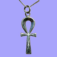 Bijoux Pharaonique Croix Ankh En Argent - 29 Ko
