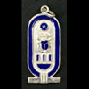 Bijoux Cartouche De Toutankhamon En Argent
