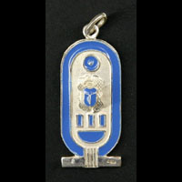 Bijoux Pharaonique Cartouche De Toutankhamon En Argent - 11 Ko