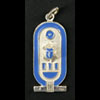 Bijoux Cartouche De Toutankhamon En Argent