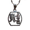 Bijoux Cartouche De Toutankhamon En Argent