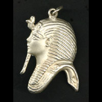 Bijoux Pharaonique Profil Masque De Toutankhamon En Argent - 13 Ko