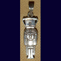Bijoux Pilier Hathorique En Argent - 34 Ko