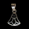 Bijoux Lotus Argent Avec Incrustation Cornaline