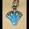 Bijoux Lotus Argent Avec Incrustation Turquoise