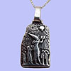 Bijoux Stle D'adoration De Aton Par Akhenaton Et Sa Famille En Argent