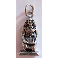 Bijoux Pharaonique : Le Sribe En Argent 800/1000 - 33 Ko
