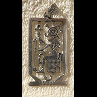 Bijoux Pharaonique :  Desse Sekhmet En Argent 800/1000 - 39 Ko