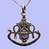 Bijoux Barque Scarabe, Ankh Et Lotus En Argent