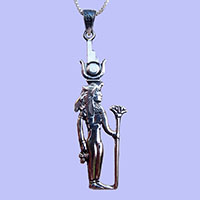 Bijoux Pharaonique: Isis-Hathor En Argent 800/1000 - 28 Ko