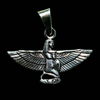 Bijoux Pharaonique: Isis-Hathor En Argent 800/1000 - 31 Ko