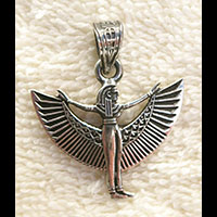 Bijoux Pharaonique: Isis-Hathor En Argent 800/1000 - 47 Ko