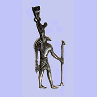 Bijoux Pharaonique: Seth En Argent 800/1000 - 30 Ko
