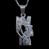 Bijoux Pharaonique: Isis-Hathor En Argent 800/1000 - 33 Ko