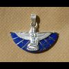 Bijoux Desse Isis Aile En Argent Et Lapis-Lazuli