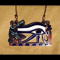 Pectoral Oeil &Quot;Oudjat&Quot; De Toutankhamon - 49 Ko