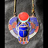 Pendentif Pectoral Scarabe Ail De Toutankhamon