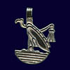 Bijoux Vautour Nekhbet En Argent