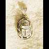 Bijoux Scarabe En Argent Avec Incrustation De Nacre