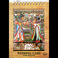 Carnet Pharaonique 17*12cms, 40 Feuilles - 57 Ko