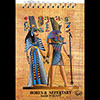 Carnet Pharaonique Nfertari Et Horus