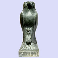 Statue Du Dieu Horus D'Edfou - 31 Ko