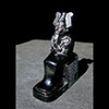 Statuette Du Dieu Osiris Assis