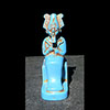 Statuette Du Dieu Osiris Assis