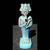 Statuette Du Dieu Osiris Assis