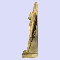 Statue De La Desse Maat En Statite Cuite - 26 Ko