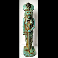 Statue DeLa Desse Sekhmet En Statite - 30 Ko