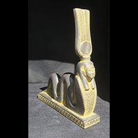 Statuette De La Deesse Mertseger En St�atite - 29&nbsp;Ko