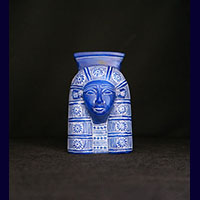 Statuette Tte D'Hathor En Statite - 33 Ko