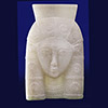 Statuette Tte D'Hathor En Statite