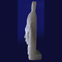 Statuette Tte D'Hathor En Statite - 24 Ko
