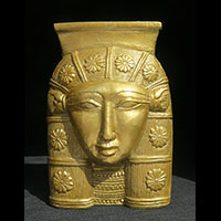 Statuette Tte D'Hathor En Statite - 37 Ko