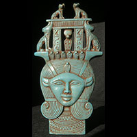 Statuette T�te D'Hathor En St�atite - 36&nbsp;Ko