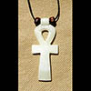 Pendentif Amulette Ankh  En Statite