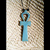 Pendentif Amulette Ankh  En Statite